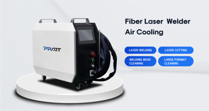 Machine de soudage au laser à fibre automatique portative de 2000 W pour métal, acier inoxydable, aluminium, refroidissement par air, haute productivité - Product Image 4