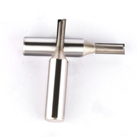 Fraiseuses PCD pour le fraisage du bois CNC, en carbure, 2 flûtes, 45HRC, support ODM/OEM personnalisé pour le MDF et le bois massif