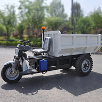 Petit camion chinois, camion minier électrique à 3 vitesses, mini chargeur, camion à benne basculante
