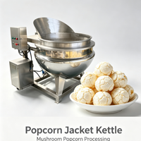 Machine à pop-corn professionnelle avec ligne de production pour pop-corn enrobé de sucre caramelisé aromatisé