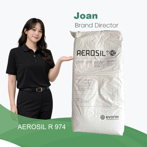 ซิลิโคนยางซีลแลนท์เคลือบสีโพลีเมอร์กาวเครื่องสำอางกันน้ำฟิวม์ซิลิกา R 974 โทนเนอร์เนกาทีฟ - Product Image 1