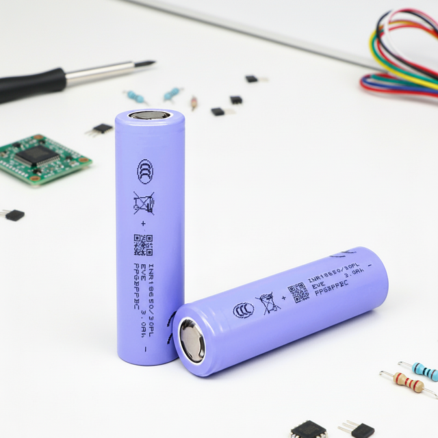 EVE 30PL 18650 Battery 3000mah 60A Discharge Cylindrical Rechargeable Lithium Ion Battery 500cycles High Rate Lithium Cells