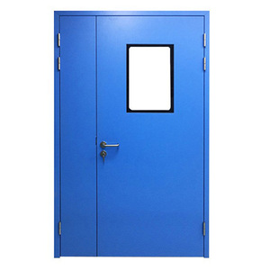 Porte en verre à charnières industrielle pharmaceutique GMP avec décoration et surface finie - Product Image 3