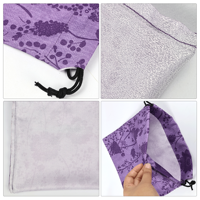 Sacs en tissu imprimé 100 % polyester à cordon coulissant, imprimés recto-verso, en gros, à bas prix, en stock, sacs vides