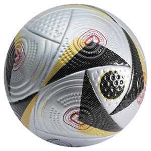 Taille de <span class=keywords><strong>ballon</strong></span> de <span class=keywords><strong>football</strong></span> de haute qualité 1/2/3/4/5 <span class=keywords><strong>Ballon</strong></span> de <span class=keywords><strong>football</strong></span> en cuir PU thermocollé Personnalisez votre logo pour le match et l'entraînement - Product Image 4