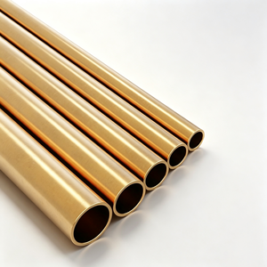 Tube en laiton poli sans soudure, vente en gros d'usine, plusieurs tailles, pour raccords de plomberie domestique et conduites d'eau - Product Image 4