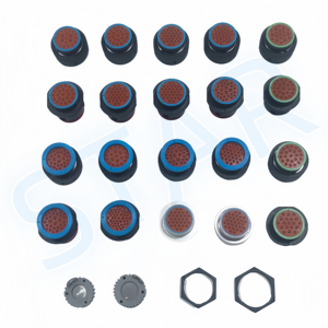 כבד 14/19/21/23/24/29/31/47 p20 hd30 סדרת ip67 אטום אטום מעגלית אטום מחבר לעיסה משאית - Product Image 2