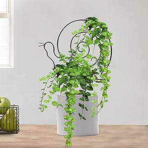 Supports de plantes d'intérieur en forme d'animaux lapin, escargot, canard, décoration intérieure, <span class=keywords><strong>support</strong></span> de <span class=keywords><strong>plante</strong></span> en métal, treillis de jardin pour plantes grimpantes en métal - Product Image 4