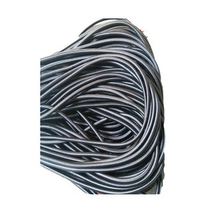 Cordon élastique noir de 6 mm de diamètre et 2,5 m de longueur pour brassards de sport en plein air, respectueux de l'environnement - Product Image 4