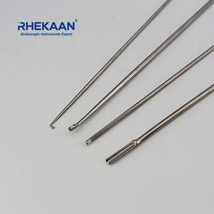 Instrumen Endoskopi Tulang Belakang Uniportal Manual Stainless Steel untuk Discektomi Interlaminar, Termasuk Nerve Hook, <span class=keywords><strong>Dissector</strong></span>, dan Curette HK - Product Image 1