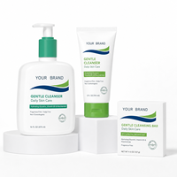 Nettoyant Visage Doux pour Peaux Sensibles, Lavant Visage, Marque Privée, Formule Personnalisée, OEM ODM, Usine de Soins de la Peau, Vente en Gros