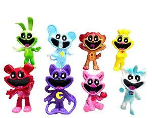 LINDA Best Selling Smile Horror Animal Pvc Smile Crying Doll Mini Pvc Toy