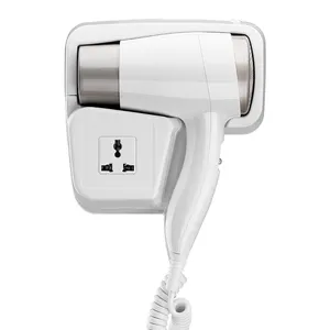 High Quality Hotel Bathroom Wall Mounted Hair Dryer Low Noise Room Hair Fast Drying Best Ionic Hair Dryer