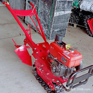 Mini-motoculteur à chenilles diesel et essence, cultivateur de <span class=keywords><strong>sol</strong></span> pour petites terres agricoles, accessoires de motoculteur rotatif pour retournement du <span class=keywords><strong>sol</strong></span>, vente chaude - Product Image 2