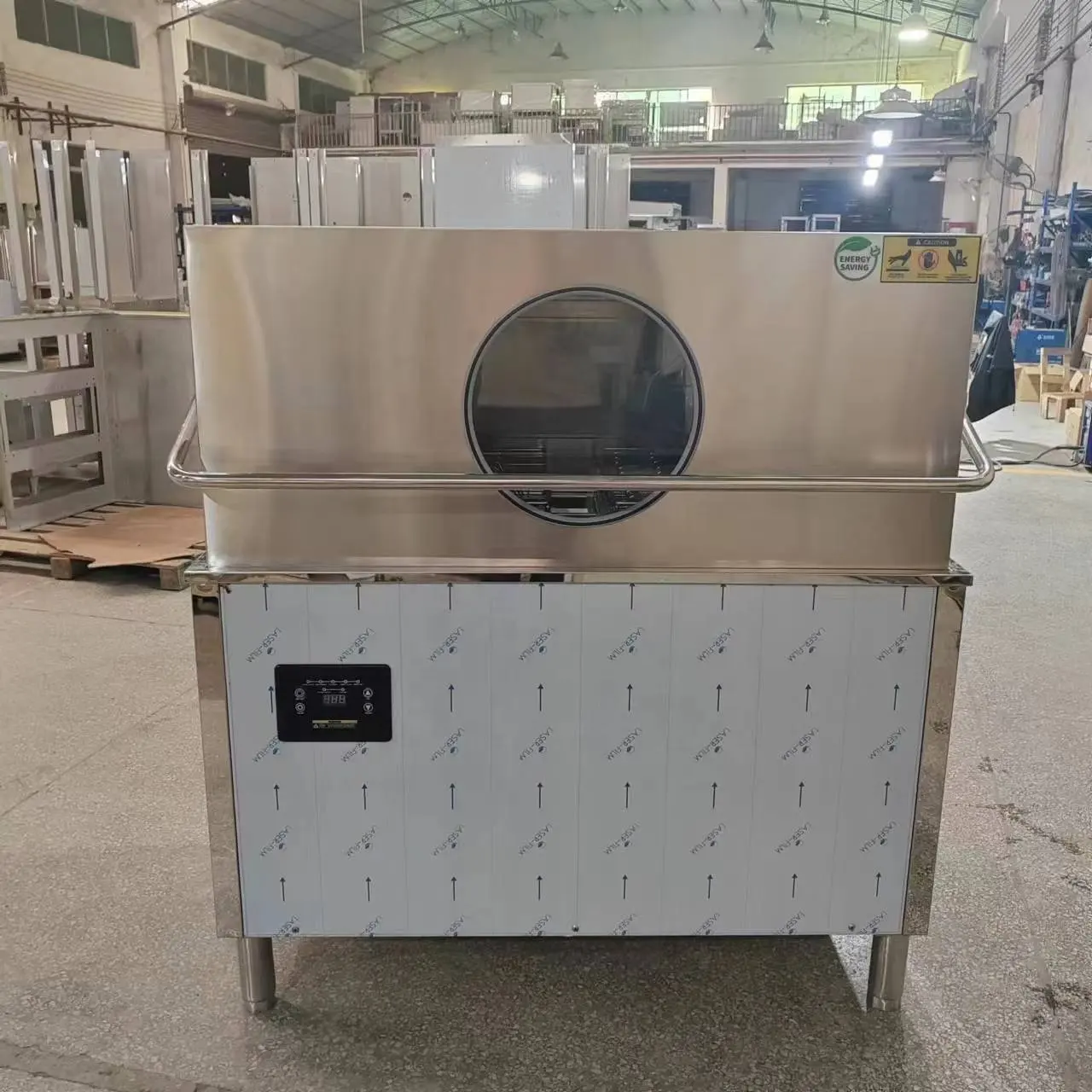 Commercial Efficient Double-Rack Dishwasher Dish Washing Machine used in Commercial Restaurant kitchen Dishwasher Dish Washing