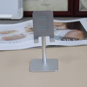 Tragbarer Verstellbarer Desktop-Handyständer Rutschfester Universeller Handyhalter für Telefon und Tablet mit Individuellem Logo Großhandel - Product Image 4
