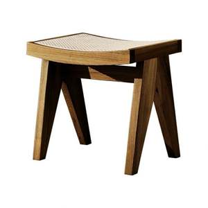 Tabouret de chaises en rotin de style nouveau pour restaurants hôtels et cafés chaises sièges - Product Image 1