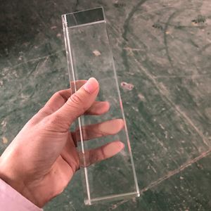 Blocs de verre cristallin solide JYG 50 50 200 240, finement polis, pour la construction, briques de verre décoratives, blocs décoratifs pour murs et artisanat - Product Image 1