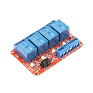 โมดูลรีเลย์ 5V 4 ช่องสัญญาณพร้อมออปโตอิโซเลชัน รองรับออปโตคัปเปลอร์แบบทริกเกอร์ระดับสูงและต่ำ มีสินค้าในสต็อก - Product Image 3