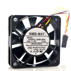 Quạt, 2025 <span class=keywords><strong>2406kl</strong></span>-05f-<span class=keywords><strong>b59</strong></span> DC24V 0.13A 6cm 6015 60*60*15mm làm mát người hâm mộ Hot Bán - Product Image 1