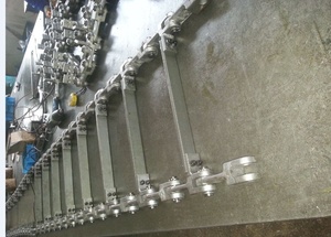 Chất Lượng Cao <span class=keywords><strong>Scraper</strong></span> Chuỗi Thả Rèn Băng Tải Chuỗi - Product Image 5