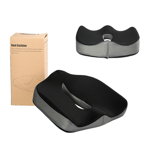 Funda extraíble <span class=keywords><strong>HNOS</strong></span>, almohadas lumbares de espuma viscoelástica y cojines de asiento para silla de oficina, comodidad y soporte perfectos - Product Image 3