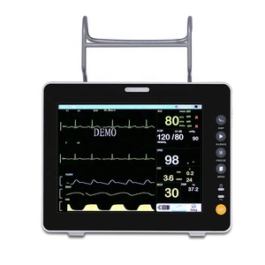 Système de surveillance multiparamétrique pour les salles médicales générales des hôpitaux, moniteur patient multiparamétrique MCV0225 avec SpO2, EtCO2, IBP et double mesure de température - Product Image 4