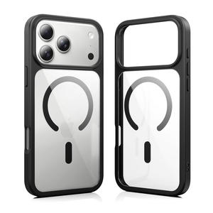 Funda SANZHOU para <span class=keywords><strong>Teléfono</strong></span> 17/16/15/14 Pro Max, Transparente, Suave al Tacto, TPU+PC, con Anillo Magnético, Antigolpes, Antihuellas - Product Image 1