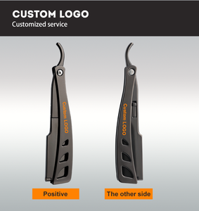 Rasoio a Mano Libera Professionale OEM Personalizzato per Uomo con <span class=keywords><strong>Lame</strong></span> di Ricambio per Salone - Product Image 3