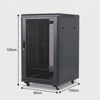 Gabinete de Servidor TBS 18U Extra Profundo de 19 Pulgadas y 1000 mm, Rack Extendido para Centro de Datos y Nodo IT Profesional Industrial