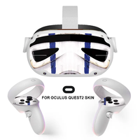Autocollants en vinyle pour Oculus Quest 2 VR, pièces, pour casques et contrôleurs, accessoires de protection