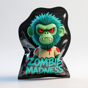 Sacchetti in <span class=keywords><strong>Mylar</strong></span> con Pellicola di Poliestere Autosigillanti Fustellati per Imballaggio Alimentare, in Alluminio Deodorato, 3.5g, per Caramelle Gommose Spot Candy - Product Image 4