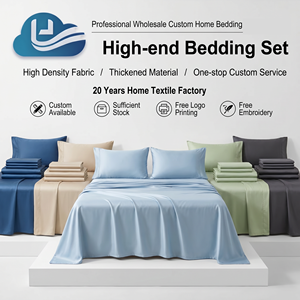 Juego de Ropa de Cama de Bambú Orgánico de Lujo de 300 Hilos, Sin Arrugas, para el Hogar, con Certificación BSCI e ISO9001, de Calidad de <span class=keywords><strong>Hotel</strong></span> 5 <span class=keywords><strong>Estrellas</strong></span>, de Cloudland Wholesale Factory - Product Image 4