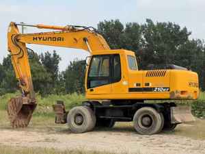 Excavadora de Ruedas Usada Hyundai 210-7 a Bajo Precio, Excelente Estado, Precio Razonable, Bienvenido a Comprar - Product Image 3