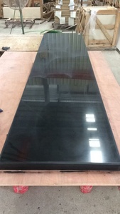 BOTON STONE <span class=keywords><strong>Piastrelle</strong></span> <span class=keywords><strong>in</strong></span> Granito Nero Galaxy Indiano Lucidato, Pietra Naturale Economica all'Ingrosso, 24x24, per Piani di Lavoro - Product Image 6