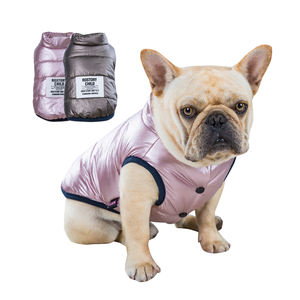 Veste métallique pour chien, vêtement adapté au <span class=keywords><strong>bouledogue</strong></span> français, <span class=keywords><strong>chiot</strong></span>, <span class=keywords><strong>bouledogue</strong></span> français, veste chaude, bouffante, offre spéciale - Product Image 6