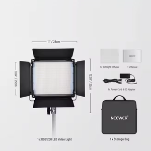 <span class=keywords><strong>Neewer</strong></span> <span class=keywords><strong>LED</strong></span> panneau lumineux modèle RGB1200 panneau <span class=keywords><strong>LED</strong></span> lumière vidéo 60w rvb couleur éclairage caméra Photo Studio lampe de remplissage diffusion en direct - Product Image 6