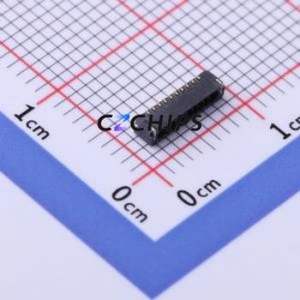 HDGC0601WR-S-10P Wire-to-Board Pin Header SMD,P=0.6mm,Horizontal Mount Connector 1x10P 0.6mm Horizontal Mount 10P - Product Image 1
