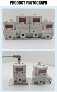 Válvula proporcional eléctrica tipo SMC <span class=keywords><strong>ITV</strong></span> para maquinaria de aire/gas Pantalla digital de alta definición Regulación de presión precisa - Product Image 5