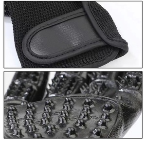 Manoplas removedoras de pelo para mascotas a precio de fábrica para desheding suave, baño y masaje para gatos, perros, caballos, guantes para el cuidado de mascotas - Product Image 4