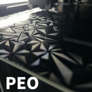 Placa de Acero Magnética HINTONDA PEI PEO para Impresora 3D, Superficie de Impresión Voron Kobra K1 Anti-Deformación - Product Image 1