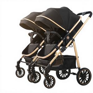 <span class=keywords><strong>Poussette</strong></span> <span class=keywords><strong>double</strong></span> détachable Offre Spéciale pour bébé, voyage pratique, <span class=keywords><strong>double</strong></span>/séparé, matériaux en lin de coton pour compagnon de mère - Product Image 6
