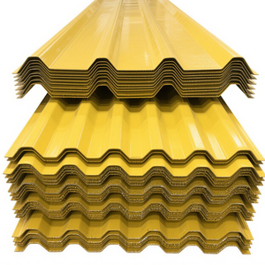 แผ่นเหล็กเคลือบสีชุบสังกะสี ได้รับการรับรองมาตรฐาน BIS และ ASTM สำหรับโรงเก็บของทรงโค้ง, หลังคา และงานก่อสร้าง - Product Image 6