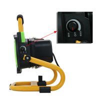 OUTLUX W007E Lampe de travail LED portable et pliable 50W à batterie rechargeable, réglable, à poignée, très demandée