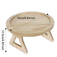 Plateau d'accoudoir en bambou pour canapé, amovible et pliable, design minimaliste, mobile et réglable