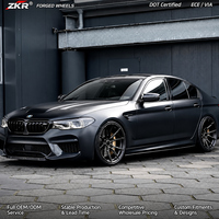 Jantes de voiture concaves en aluminium forgé brillant, neuves, 5x114.3 5x130 5x120 18-22 pouces pour GTR pour Audi Sports, jantes à fond profond