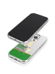 Funda para Teléfono Plateada de Alta Calidad, Apta para iPhone 17 16 15 14 13 Pro Max, Funda con Espejo Etéreo y Tranquilo - Product Image 2