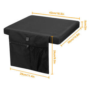 เบาะรองนั่งอุ่นในสนามให้ความร้อน3ระดับแบบพกพาพร้อมสายรัดกระเป๋าเป้สำหรับกิจกรรมกีฬาชายหาดการตั้งแคมป์ - Product Image 3