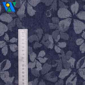 <span class=keywords><strong>Tissu</strong></span> en denim jacquard de 9,7 oz pour jeans, motif floral, rouleaux de <span class=keywords><strong>tissu</strong></span> en denim jacquard, fabricant de <span class=keywords><strong>tissu</strong></span> en denim, <span class=keywords><strong>fournisseur</strong></span> en gros de <span class=keywords><strong>tissu</strong></span> en denim - Product Image 6