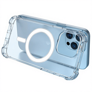 1.5mm 투명 자석 충격 방지 아이폰 17 프로 맥스 케이스 맞춤 로고 도매 - Product Image 4